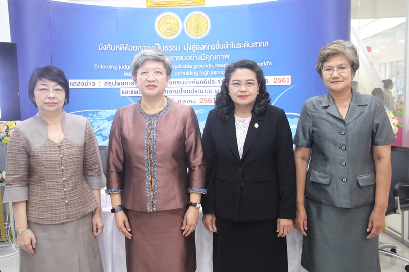 ﻿กรมบังคับคดีแถลงผลงานปีงบประมาณ 2561 ผลักดันทรัพย์สินได้กว่า 147,010 ล้านบาท สูงสุดในรอบ 8 ปี และแผนการดำเนินงานปี 2562 ด้วยนโยบายการพัฒนาสู่ความเป็นเลิศใน 5 ด้านหลัก “LED 5 Excellence”